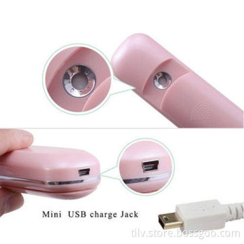 Portable nano handy mist skin face steamer